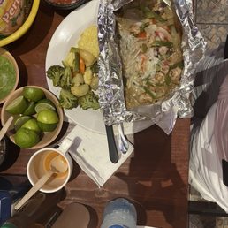 Stuffed and Baked fish