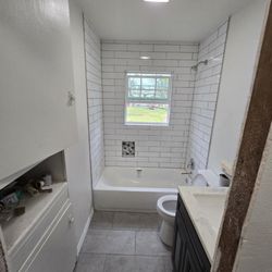 Bathroom after