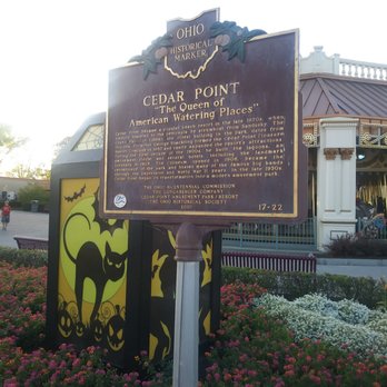 Cedar Point - The Cedar Point Historical Marker. - Amusement Parks Near Me - Sandusky, Ohio Cedar Point - The Cedar Point Historical Marker. - Amusement Parks Near Me - Sandusky, Ohio