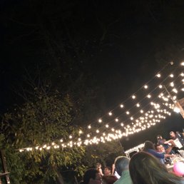 how pretty is their night time set up!