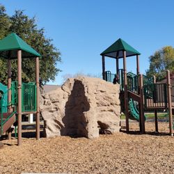 Edgar Thoming Park - Our boys (ages 5 & 3) love this park. There are lots of picnic tables and benches. And, there is a bathroom!
