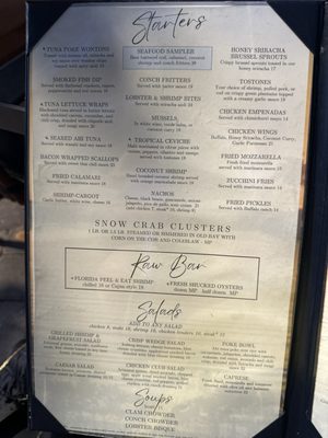 Menu photo 8 Sundowners Key Largo, FL