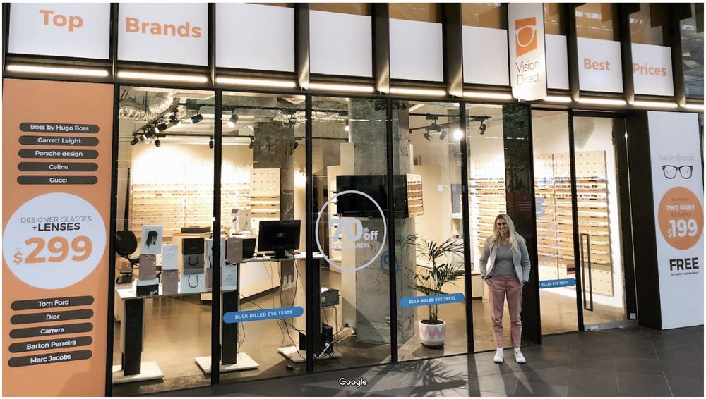 VISIONDIRECT OPTICAL CENTRE 535555 Bourke St, Melbourne Victoria