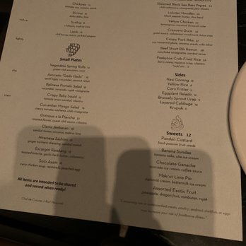 Wayan - Dinner menu - Indonesian Near Me - New York, New York Wayan - Dinner menu - Indonesian Near Me - New York, New York