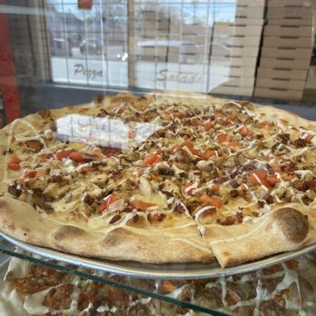 Rock City Pizza - Randolph - a pizza on display - Pizza Near Me - Randolph, Massachusetts