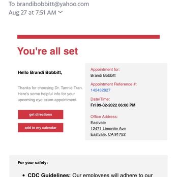 Target Optical - Looks confirmed to me!!!!!!! - Optometrists Near Me - Eastvale, California