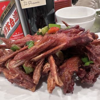 Harbor Dim Sum & Cuisine - Duck tongue with maggi soy sauce - Chinese Near Me - Denver, Colorado Harbor Dim Sum & Cuisine - Duck tongue with maggi soy sauce - Chinese Near Me - Denver, Colorado