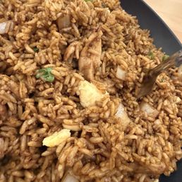 Chicken Fried Rice - love the mild flavor of this! It's not overly salty like some fried rice can be. Chicken Fried Rice - love the mild flavor of this! It's not overly salty like some fried rice can be.