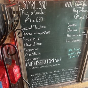 Frothy Dog Coffee - Menu - Coffee & Tea Near Me - Geraldine, Alabama