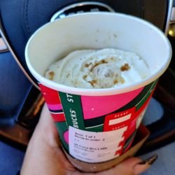 Starbucks - This is ridiculous and a complete rip off. This is a Venti Carmel Brulee Latte.