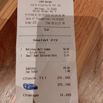 Loyo Burger - Expensive dinner for 1 - Burgers Near Me - McKinney, Texas Loyo Burger - Expensive dinner for 1 - Burgers Near Me - McKinney, Texas