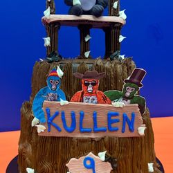 Bake My Day - My son's beautiful "Gorilla Tag" birthday cake