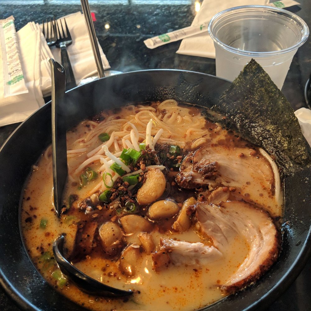 Ramen 101 - Black garlic Ramen....really garlicky my favorite!!!!! - Ramen Near Me - Dublin, California Ramen 101 - Black garlic Ramen....really garlicky my favorite!!!!! - Ramen Near Me - Dublin, California