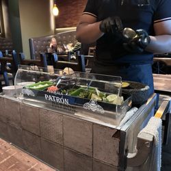 Yummy table side guacamole!