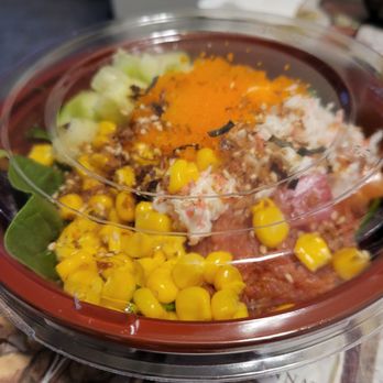 Poke & Tea - Up close - Poke Near Me - Rancho Cordova, California