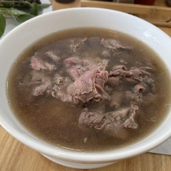 Pho Thin - Pho tai lan no onion no scallion - Vietnamese Near Me - Westminster, California Pho Thin - Pho tai lan no onion no scallion - Vietnamese Near Me - Westminster, California