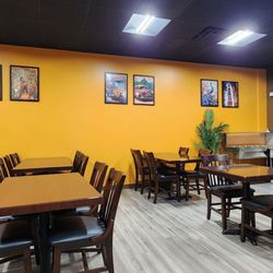 Kinnera Biryani & Grill - Seating indoor