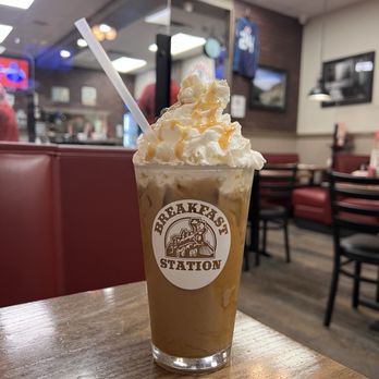 Breakfast Station - Caramel ice coffee - Breakfast & Brunch Near Me - Land O' Lakes, Florida Breakfast Station - Caramel ice coffee - Breakfast & Brunch Near Me - Land O' Lakes, Florida