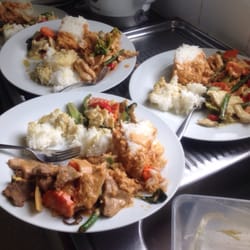 Thai Expression - Three lunch specials can feed four without a problem