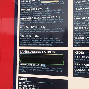 LoCo Fish Co - Menu - Food Trucks Near Me - McKinleyville, California LoCo Fish Co - Menu - Food Trucks Near Me - McKinleyville, California