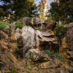 Two Girls Mountain Vacation Rentals - A local waterfall and an easy hike. Best viewed late winter to early summer.
