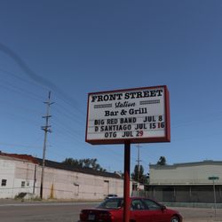Front Street Station - Check out our reader board when you drive by Front Street Station
