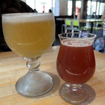 Hopdoddy Burger Bar - Hazy IPA & raspberry sour - Burgers Near Me - Denver, Colorado