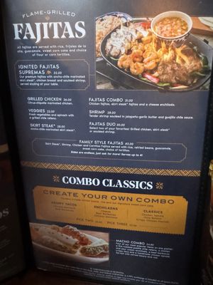 Menu photo 3 El Torito West Covina, CA