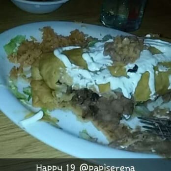 El Azteca Mexican - Steak chinichanga. - Mexican Near Me - Fairfield, California