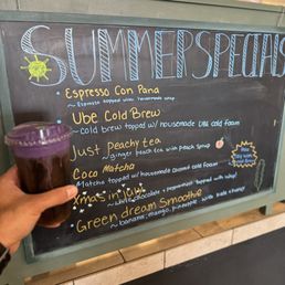 Ube cold brew