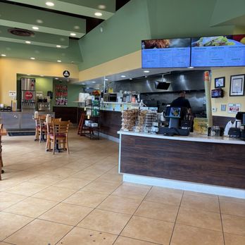 Chicken Maison - Ordering station and interior - Mediterranean Near Me - Fountain Valley, California
