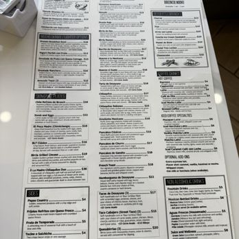Poca Madre - Menu - Breakfast & Brunch Near Me - Avondale, Arizona