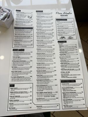 Menu photo 2 Poca Madre Avondale, AZ