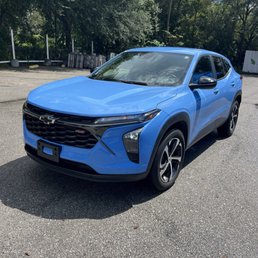 2024 Chevy Trax RS in Fountain Blue