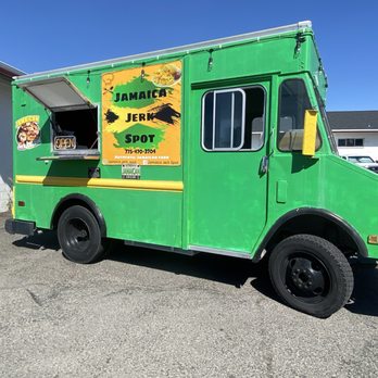 Jamaica Jerk Spot - Look for the bright green truck! - Food Trucks Near Me - Reno, Nevada