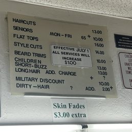 Price list (taken March 2024) Price list (taken March 2024)