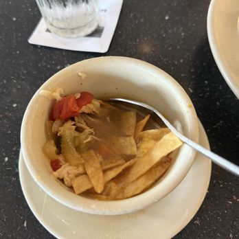The Monument Café - Chicken tortilla soup - could I swim in this please??? - American Near Me - Georgetown, Texas