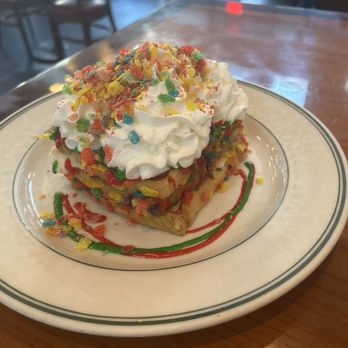 Maxie's - Fruity Pebble French Toast - Breakfast & Brunch Near Me - Las Vegas, Nevada Maxie's - Fruity Pebble French Toast - Breakfast & Brunch Near Me - Las Vegas, Nevada