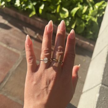 Hawaii Nails - I'm so grateful for the beautiful set of acrylics b/c they ended up being my engagement nails - Nail Salons Near Me - Honolulu, Hawaii Hawaii Nails - I'm so grateful for the beautiful set of acrylics b/c they ended up being my engagement nails - Nail Salons Near Me - Honolulu, Hawaii