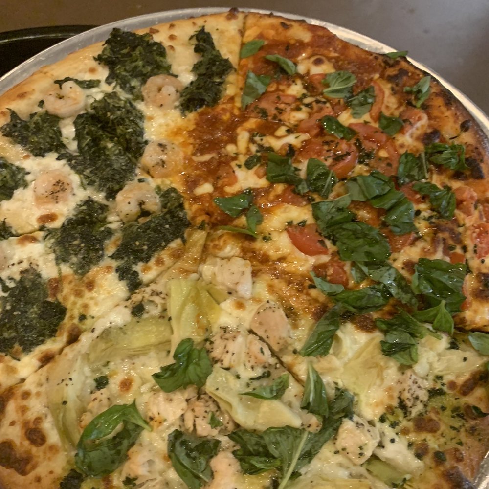 Acme Pizza & Daiquiris - Sampler pizza - Pizza Near Me - Brandon, Mississippi Acme Pizza & Daiquiris - Sampler pizza - Pizza Near Me - Brandon, Mississippi