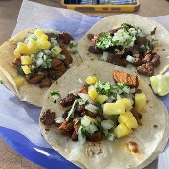 Bronco Tacos - Carne asada and Al pastor taco - Tacos Near Me - Raleigh, North Carolina