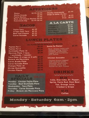 Menu photo 3 Becky's Taqueria Hearne, TX Menu photo 3 Becky's Taqueria Hearne, TX