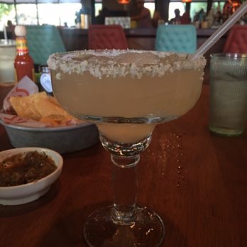 Joyride Taco House - Joyride margarita on the rocks with salt. And of course some chips and salsa! - Tacos Near Me - Phoenix, Arizona