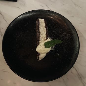 Bistro North - House made mint chocolate ice cream sandwhich (the best!) - New American Near Me - Dillon, Colorado