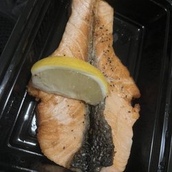 Rosticeria Da Gigi - Broiled Salmon, SO GOOD!! Highly recommend