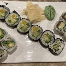 AAC Roll, Vegetable Roll, Tuna Avocado Roll AAC Roll, Vegetable Roll, Tuna Avocado Roll