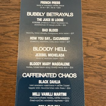 The Pressroom - Drinks menu - Cocktail Bars Near Me - San Jose, California The Pressroom - Drinks menu - Cocktail Bars Near Me - San Jose, California