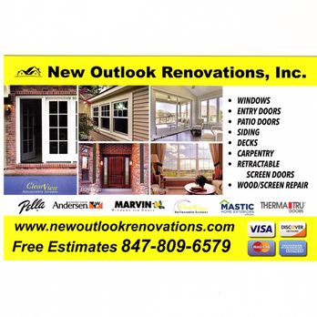 New Outlook Renovations - Windows Installation Near Me - Inverness, Illinois New Outlook Renovations - Windows Installation Near Me - Inverness, Illinois
