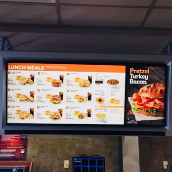 Tim Hortons - a menu on the wall - Coffee & Tea Near Me - Dublin, Ohio
