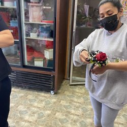 Jessica of Manny's flower shop